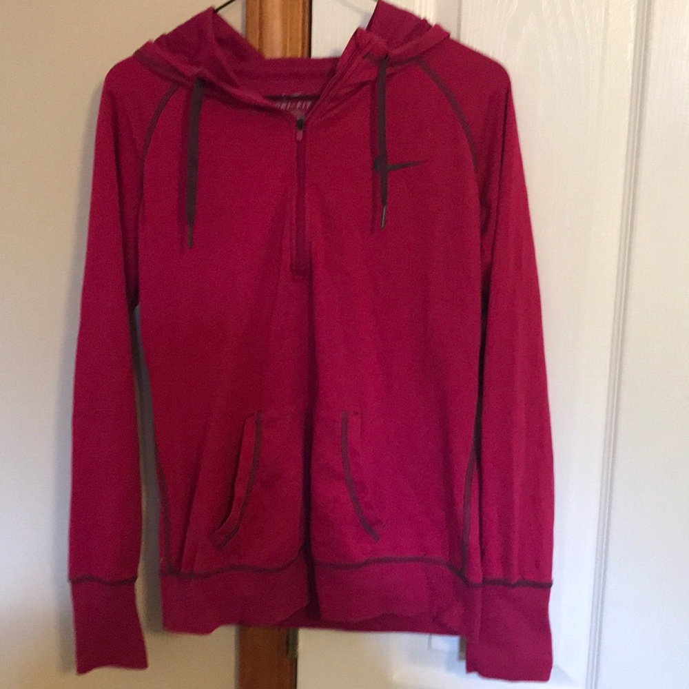 Nike quarter zip hoodie